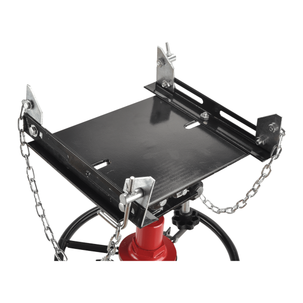 FGJQEFG Transmission Jack 1100Lbs 2 Stage Hydraulic High Lift Vertical Telescopic 34" - 68" Adjustable Height with Foot Pedal Wheels - Image 7