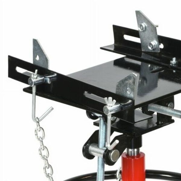 JSTUOKE Hydraulic Car Transmission Jack Vertical Lift,1660 Pounds,360°Rotating Wheel Lift,Red - Image 8