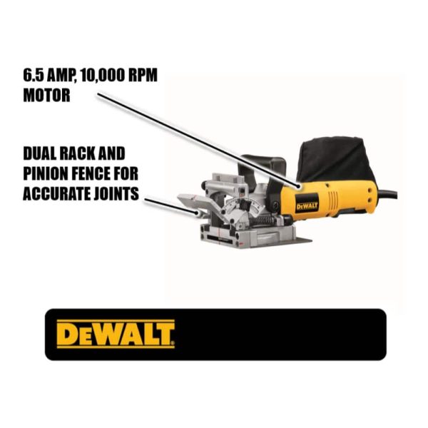 6.5 Amp Heavy Duty Plate Joiner Kit DW682K - Image 2