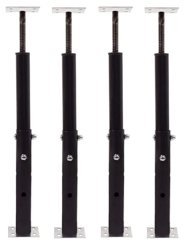 Akron Products Adjustable Floor Jack (Model C-3), Akron Jacks Floor Jacks, Telescoping Jack for Temporary Support, Size Range 1'7''-3' (Fоur Расk) - Image 2