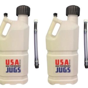 Four - 5 Gallon USA High Performance Utility Jugs with 4 hoses FREE SHIPPING!