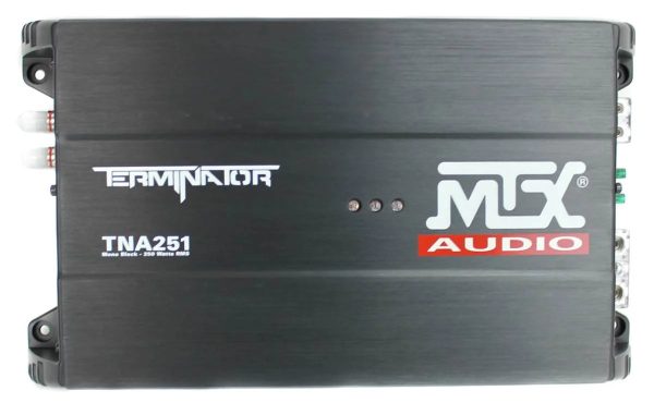 MTX 12" Dual Loaded Car Subwoofer w/Sub Box, Amplifier, & QPower Wiring Kit - Image 4