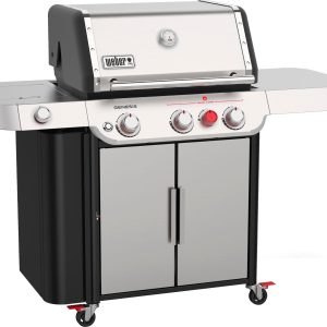 Weber - Genesis S-335 Propane Gas Grill - Stainless Steel