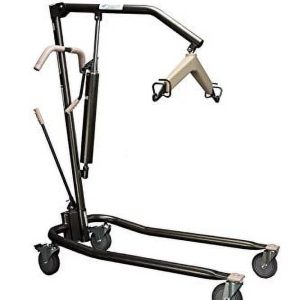 Proactive Medical Protekt Onyx Hydraulic Patient Body Lift - Heavy Duty for Home Use. 450lbs Capactiy with Adjustable Base