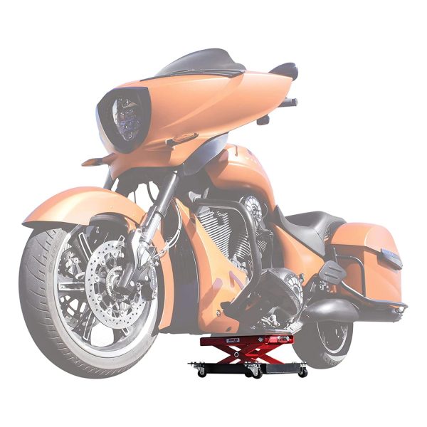 Extreme Max 5001.5059 Wide 1100 Pound Motorcycle Scissor Platform Lift Jack - Image 10
