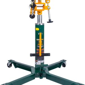 Omega Pro Hydraulic Transmission Jack - 2 Stage Telescopic Design with Foot Pump - 1000 lb. Capacity for Garage Shop