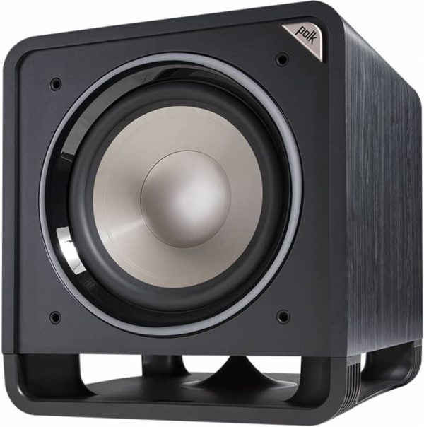 Polk Audio HTS 12 Powered Washed Black Walnut Subwoofer - Image 3