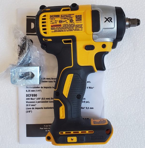 Dewalt DCF911B 20V MAX 1/2" Cordless Impact Wrench
