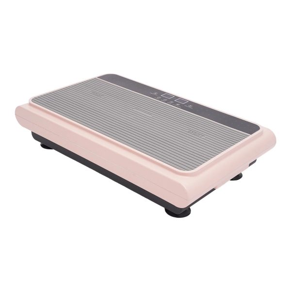 Vibration Plate Exercise Machine, Whole Body Workout Vibration Fitness Platform, Home Weight Loss Recovery Vibration Plate Exercise Machine, Pink - Image 3