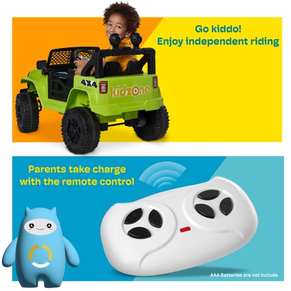 Kidzone Battery Powered Electric Bluetooth - Image 6