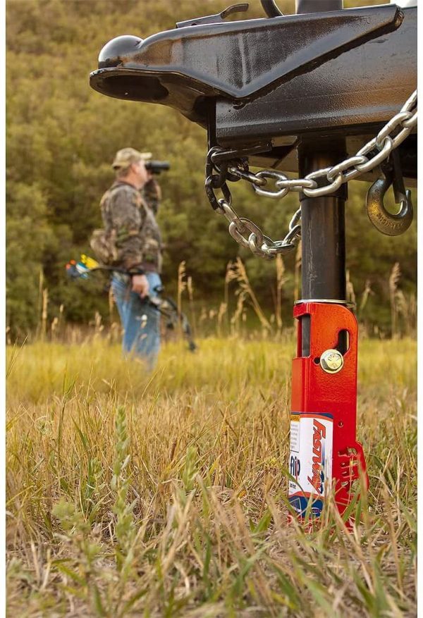 Southwest Wheel 5,000 lbs Side Wind RAM A-Frame Trailer Jack w/ 6" Flip Foot - Image 6
