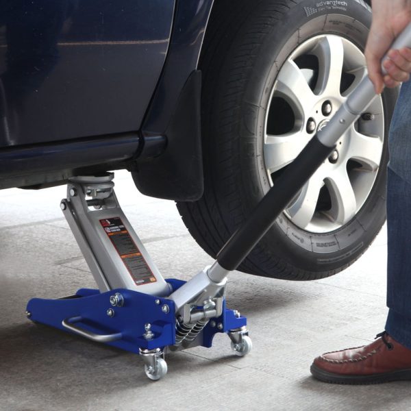 Big Red 1.5 Ton Floor Jack Aluminum and Steel Hydraulic Low Profile Car Jack Quick Lift,Blue,W815LR - Image 6