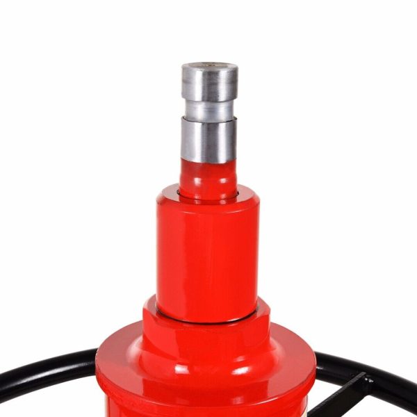 JSTUOKE Hydraulic Car Transmission Jack Vertical Lift,1660 Pounds,360°Rotating Wheel Lift,Red - Image 10