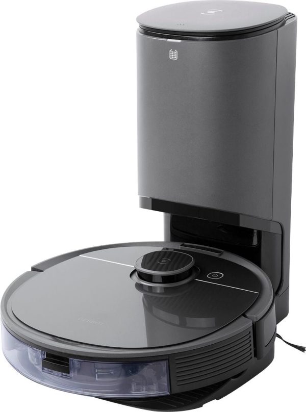 ECOVACS Robotics - DEEBOT T8+ Vacuum & Mop Robot with Advanced Laser Mapping and 3D Obstacle Detection & Avoidance - Grey - Image 9