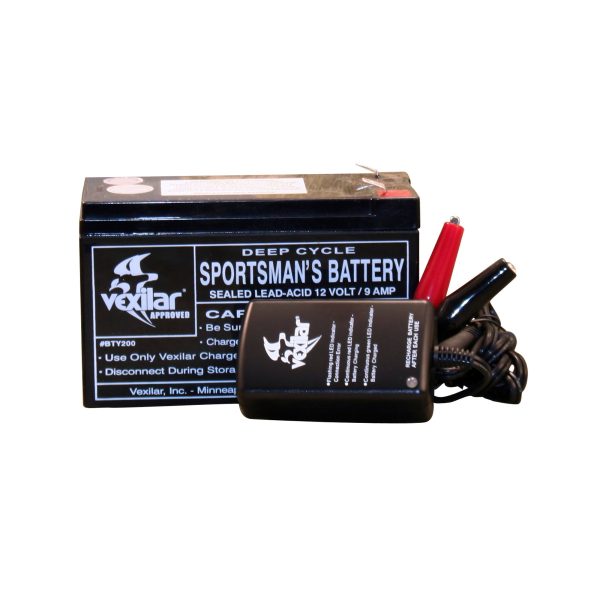 Vexilar V-120 12V Battery & Charger - Image 2