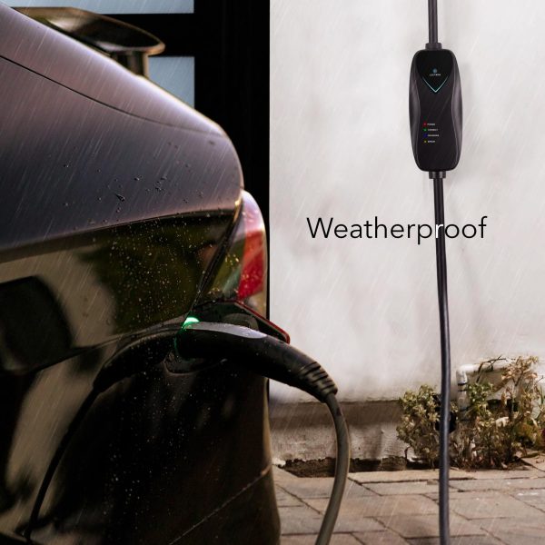 Lectron Level 1 Portable 15 Amp (110V) Electric Car Charger for Tesla X/Y/3/S EVs with NEMA 5-15 Plug - Image 5