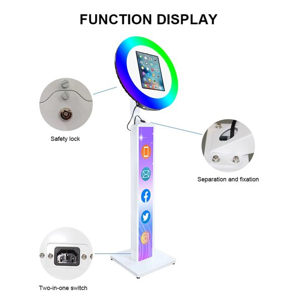 Ipad Photo Booth Selfie Photobooth Machine for Wedding Ipad PhotoBooth Weddings Parties Events - Image 3