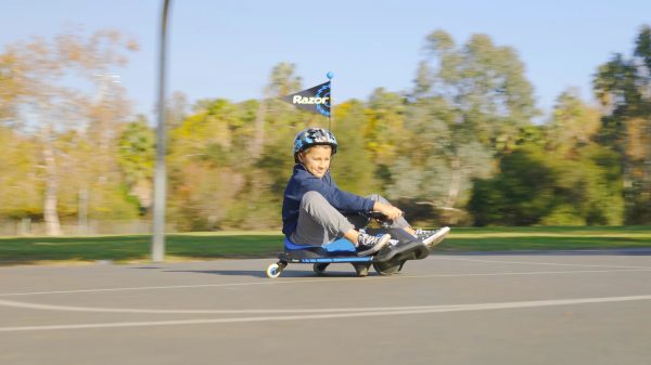 Razor Crazy Cart Shift - 12V Electric Drifting Go Kart for Kids - New High/Low Speed Switch and Simplified Drifting System - Image 11