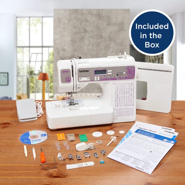 Brother SQ9285 Computerized Sewing and Quilting Machine with Wide Table - Image 6