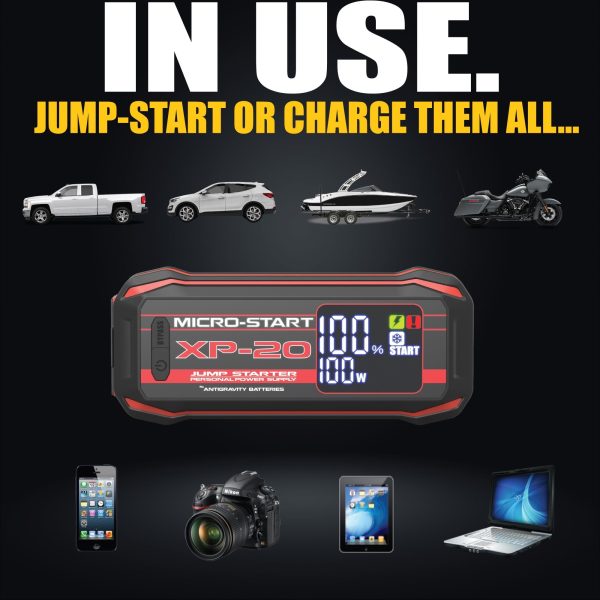 Antigravity MICRO-START XP-20 Lithium Jump-Starter Portable Power Supply - Image 4