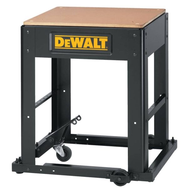 15 Amp 13 in. Corded Heavy-Duty Thickness Planer, (3) Knives, In/Out Feed Tables, and Mobile Thickness Planer Stand DW735XW7350 - Image 6