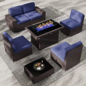 LayinSun Outdoor Furniture Sectional Conversation