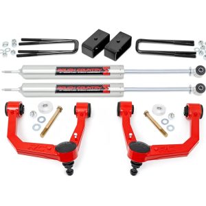Rough Country 3.5" Bolt-On Lift Kit w/M1 Struts for 2005-2023 Tacoma - 74240RED