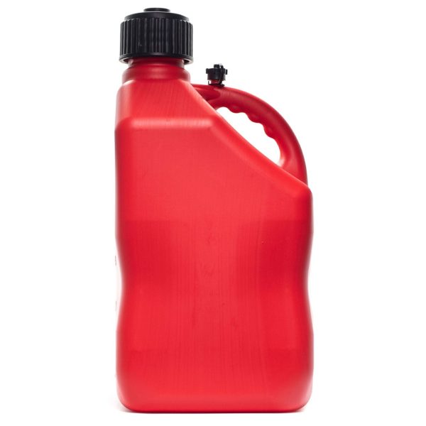 VP Racing Fuels 35160 Motorsport 5 Gallon Square Plastic Utility Jug Red w/ 14 Inch Deluxe Hose (4 Pack) - Image 8