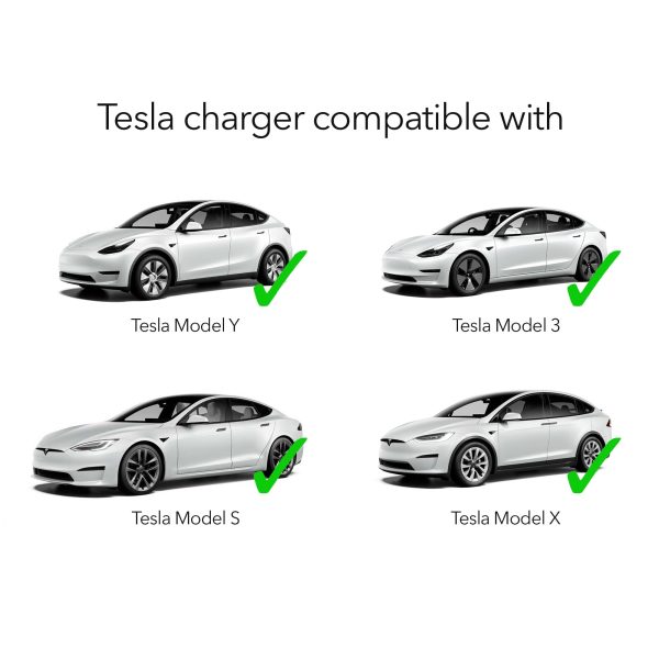 Lectron Level 1 Portable 15 Amp (110V) Electric Car Charger for Tesla X/Y/3/S EVs with NEMA 5-15 Plug - Image 8