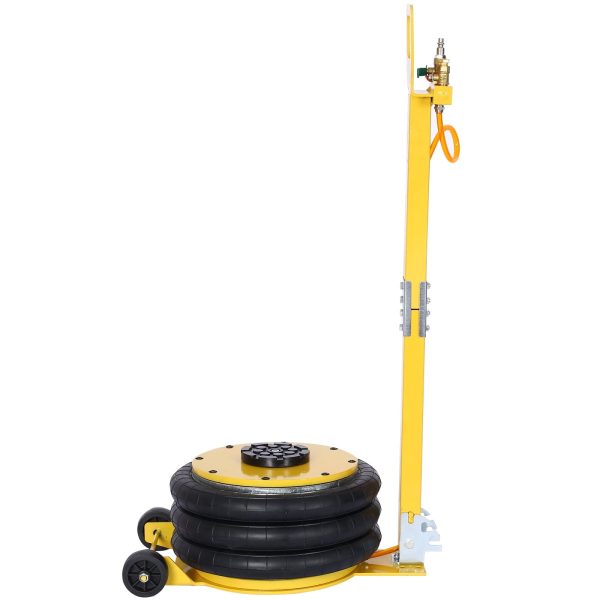 5T Triple Bag Air Jack ,Pneumatic Jack 3 bag ,lifting 16in capacity 5T 11000lbs,easy-collapsing Terrain,Color Yellow - Image 3