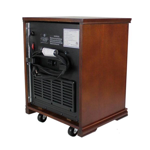 Lifesmart 1500W Electric Infrared Quartz Indoor Space Heater, (2 Pack) - Image 5