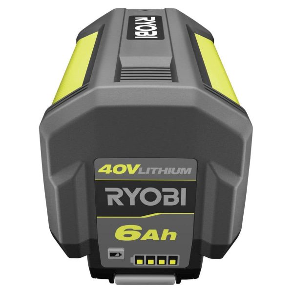 RYOBI 40-Volt 6.0 Ah High Capacity Lithium-Ion Battery OP4060A1 - Image 4