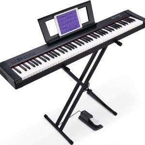 Starfavor Beginner Electric Keyboard Weighted