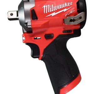 Milwaukee 2555P-20 12V Cordless Brushless 1/2" Stubby Impact Wrench with P"Detent
