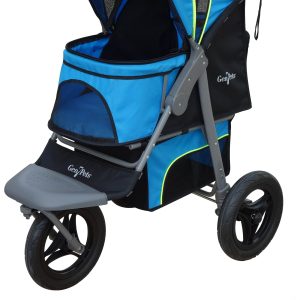Gen7Pets Jogger Dog Stroller, Trailblazer Blue, 38