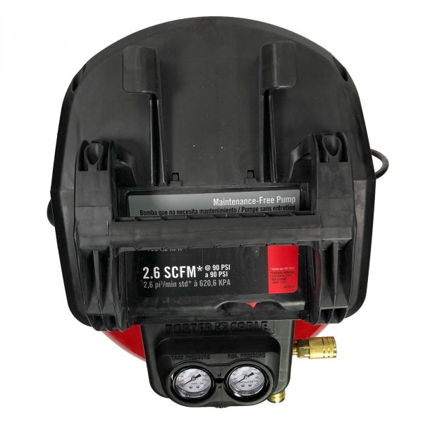 Porter-Cable C2002 6-Gallon Pancake Compressor - Image 3