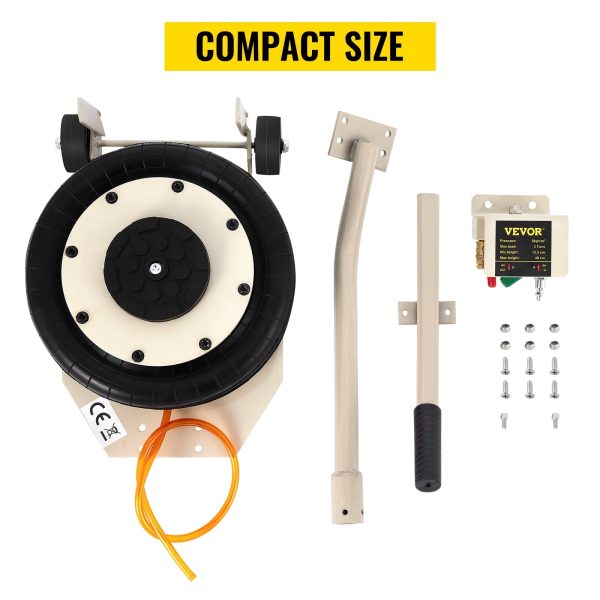 BENTISM Pneumatic Jack 5 Ton/11023 lbs Triple Bag Air Jack Lifting Height 6.5-16Inch Inflatable Car Jack Lifter Pneumatic Air Jack 11023LBS Capacity Extremely Fast Lifting - Image 7