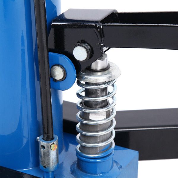 JSTUOKE 1660 Pounds Hydraulic Car Transmission Jack Vertical Lift with 360° Swivel Wheel Pedal ,Blue,33"-70"(0.75Ton) - Image 6