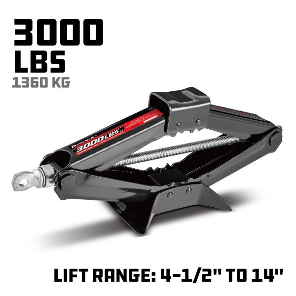 Powerbuilt 1.5 Ton Scissors Jack - 640819 - Image 2