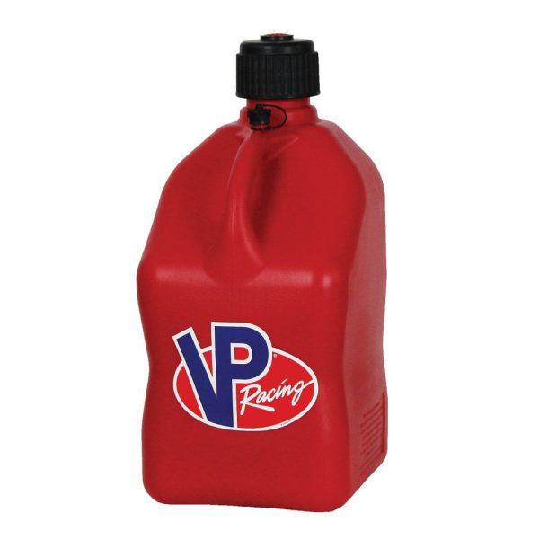 VP Racing Fuels Motorsport 5.5 Gal Utility Jugs with Hoses, Red (3 Pack) - Image 3