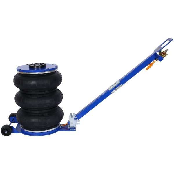 5T Triple Bag Air Jack ,Pneumatic Jack 3 bag ,lifting 16in capacity 5T 11000lbs,easy-collapsing Terrain,Blue color - Image 6