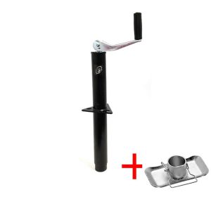 Southwest Wheel 5,000 lbs top wind RAM A-frame Trailer Jack w/ Foot Plate