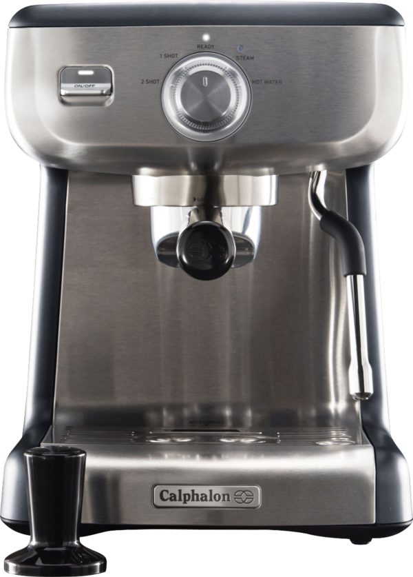 Calphalon 2090382 - Temp IQ Espresso Machine With Steam Wand - Stainless Steel - Image 10