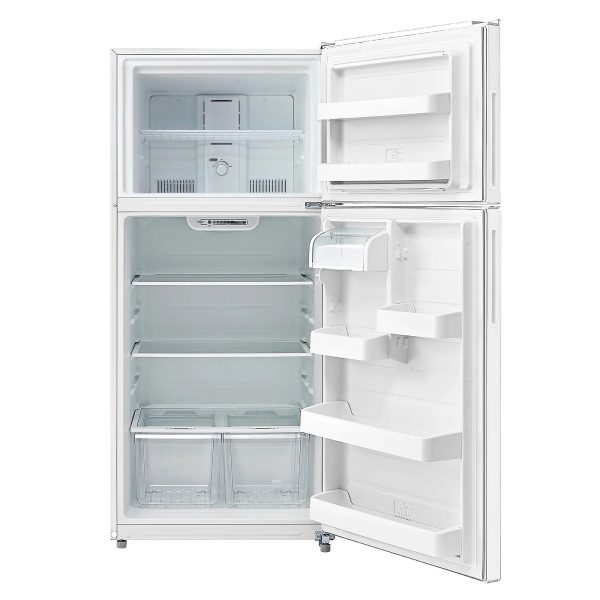 Element Electronics 18.0 cu. ft. Top Freezer Refrigerator - White, ENERGY STAR (ERT18CSCW) - Image 3
