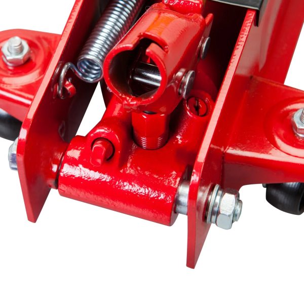 Big Red 2.5 Ton Hydraulic Low Profile Trolley Floor Jack with Dual Piston Quick Lift Pump,Red, W8255 - Image 4