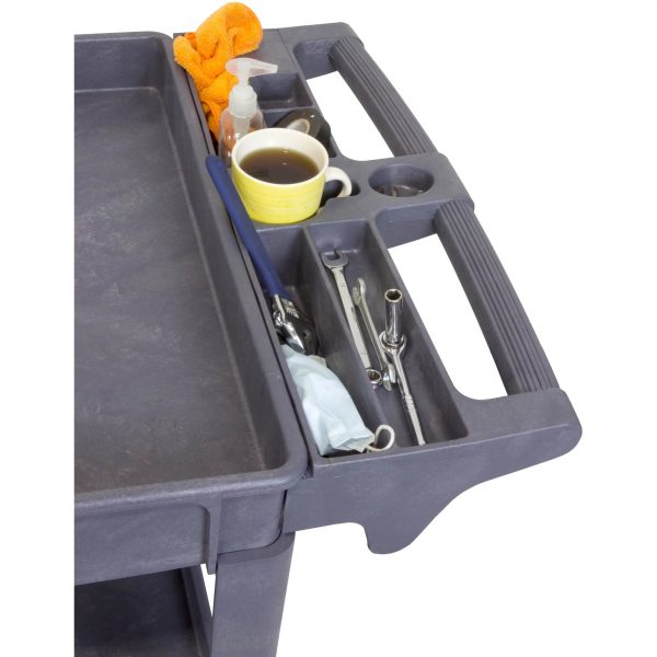 Wen Products 500-Pound Capacity 46 by 23-Inch Extra Large Service Utility Cart - Image 4
