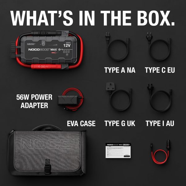 NOCO Boost Max GB250 5250A 12V UltraSafe Portable Lithium Jump Starter - Image 2