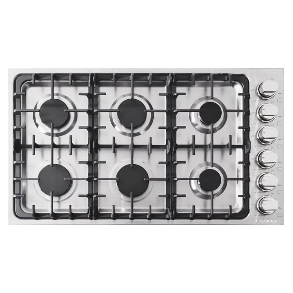 4 Piece Kitchen Package 36" Gas Cooktop 24" Single Electric Wall Oven 24" Built-In Microwave Drawer & Energy Star French Door Refrigerator - Image 2