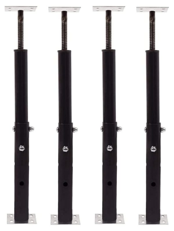 Akron Products Adjustable Floor Jack (Model C-3), Akron Jacks Floor Jacks, Telescoping Jack for Temporary Support, Size Range 1'7''-3' (Fоur Расk) - Image 2
