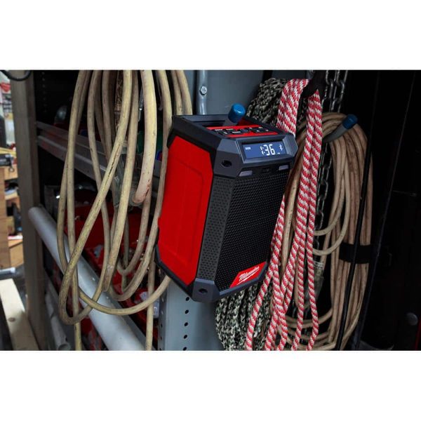 M12 12-Volt Lithium-Ion Cordless Bluetooth/AM/FM Jobsite Radio with Charger with M12 2.0Ah Battery 2951-20-48-11-2420 - Image 6